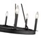 Z-Lite Barclay 6 Light Chandelier, Matte Black 482R-6MB - alternate 6